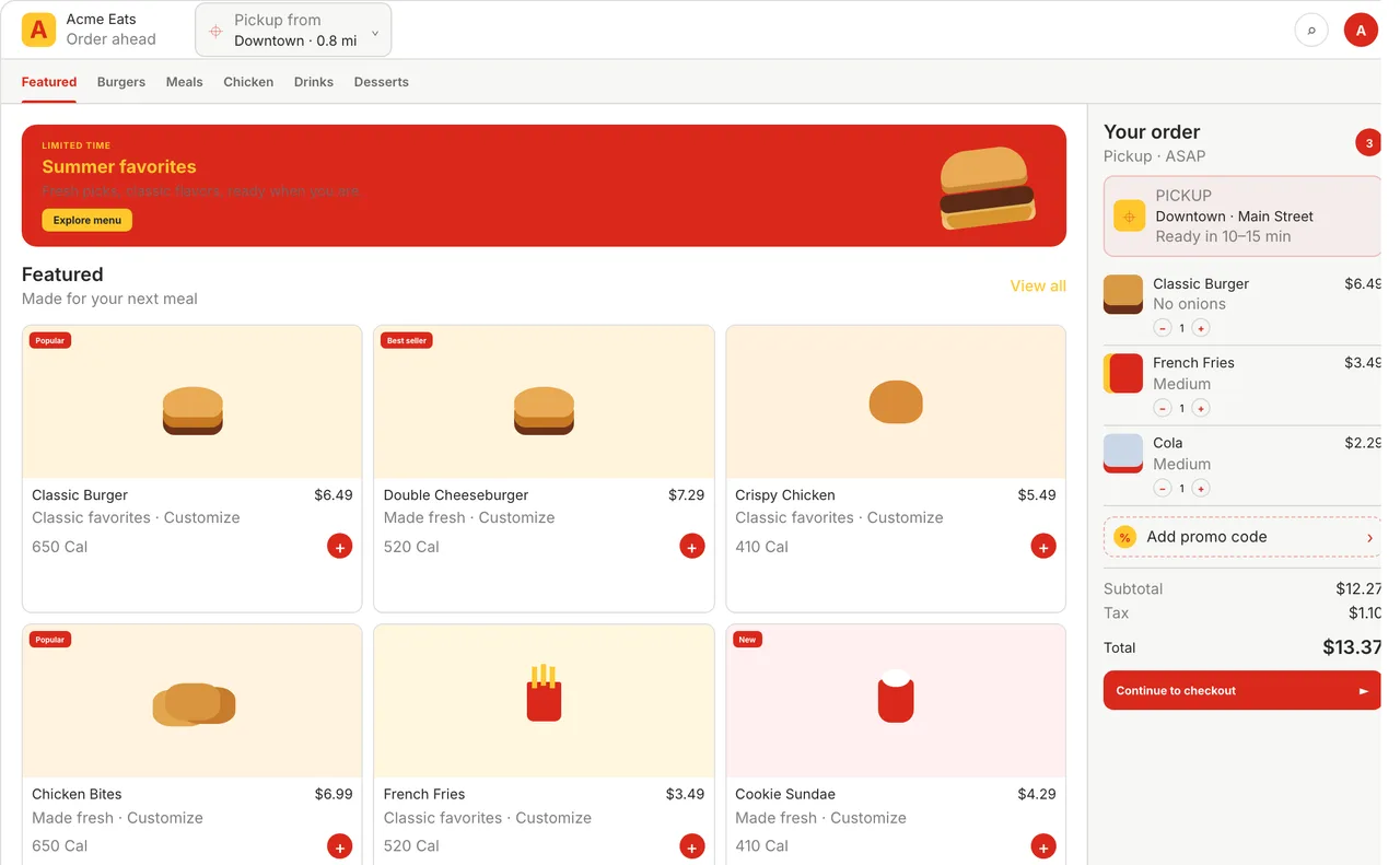 Food Ordering