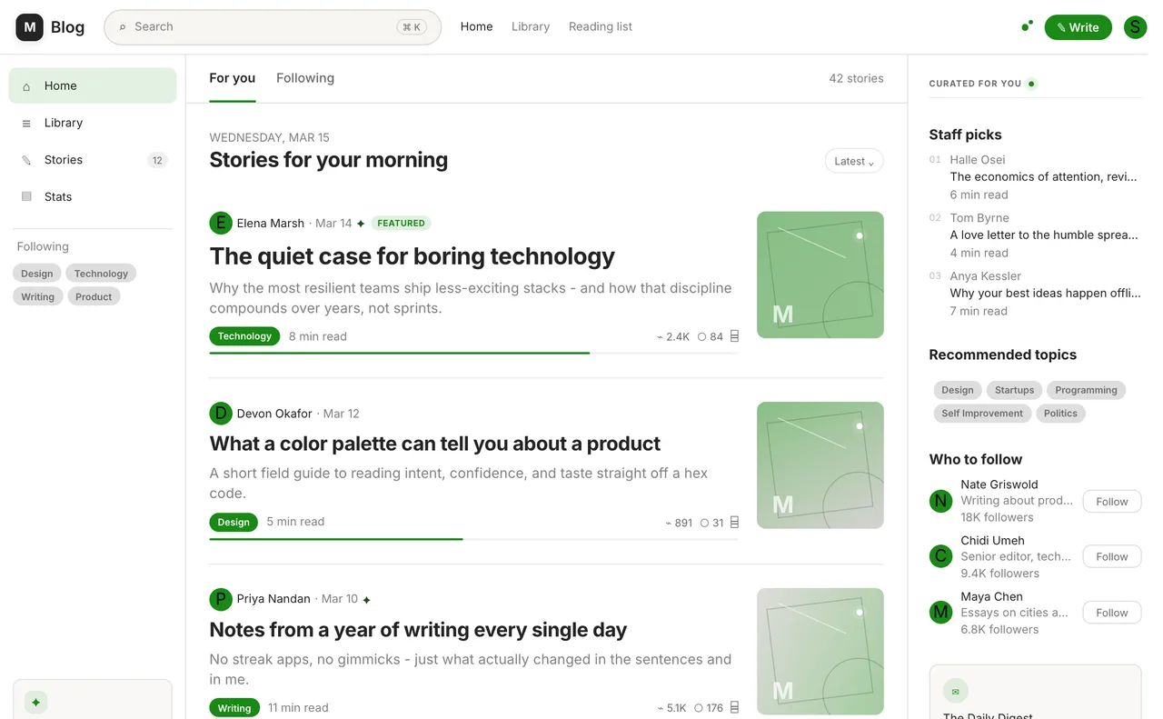 Blog Platform