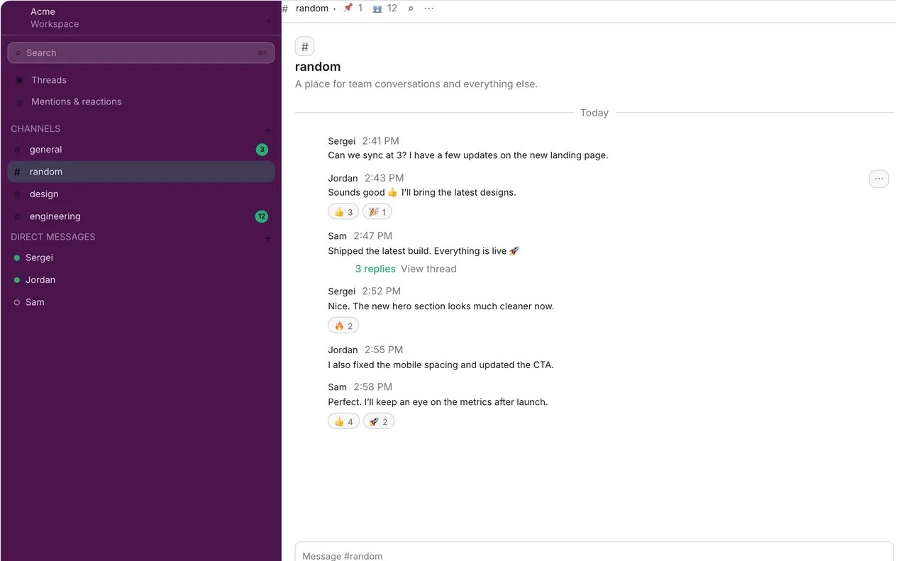 Team Chat